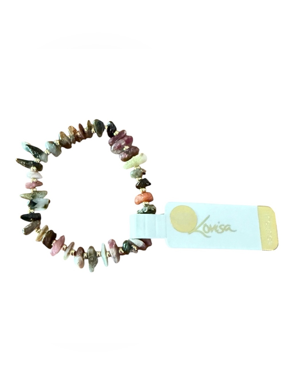 Lovisa Multicolor Chip Bead Stretch Bracelet